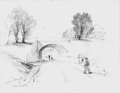 Road Tunnel Near Naworth, 1836 by John Wilson Carmichael